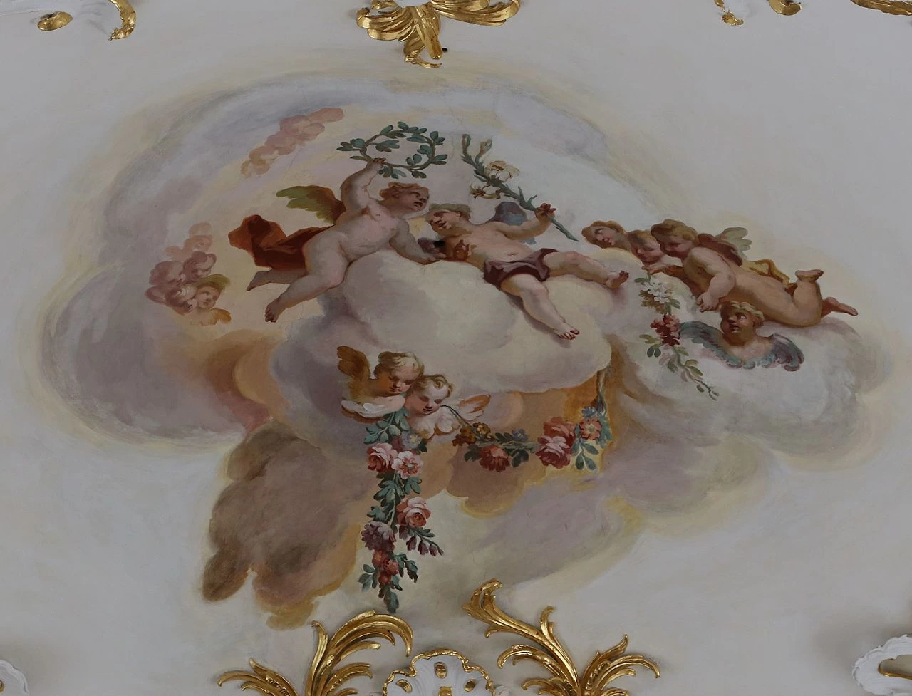Affreschi della chiesa del monastero di San Dionisio e Giuliana 1